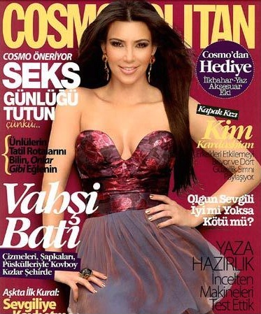 Kim Kardashian’s Cosmo Turkey Cover Causes Upset